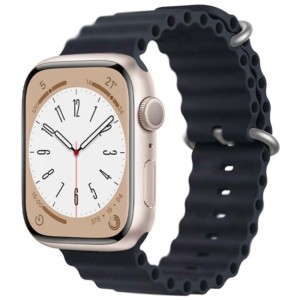 Correa Apple Watch 42/44/45/49mm Wave Negro