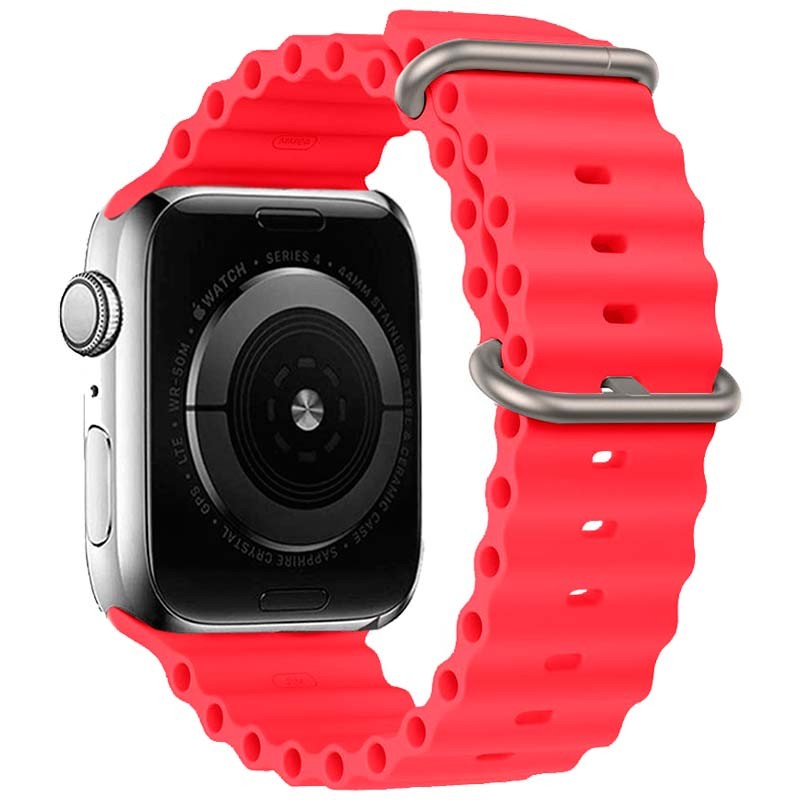Correa Apple Watch 38/40/41mm Wave Rojo - Ítem1