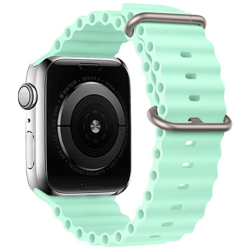 Correa Apple Watch 38/40/41mm Wave Verde Pistacho - Ítem1