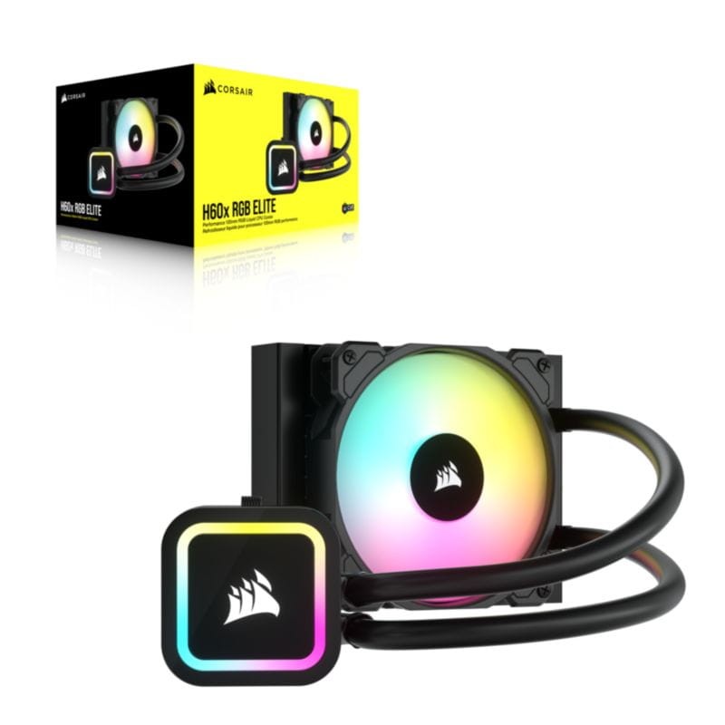Corsair H60X RGB Elite Negro - Sistema de refrigeración líquida - Ítem8