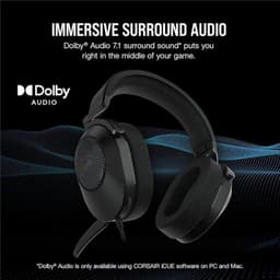 Corsair HS65  Negro - Auriculares Inalámbricos sonido inmersivo