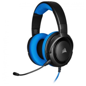 Corsair HS35 Noir et Bleu - Casque Gaming