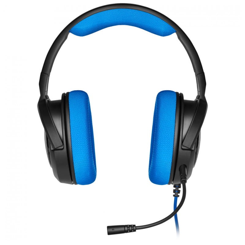 Corsair HS35 Negro y Azul - Auriculares Gaming - Ítem1