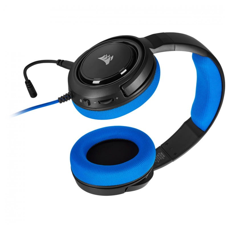 Corsair HS35, auriculares gaming económicos con sonido nítido y micrófono  extraíble que reduce el ruido