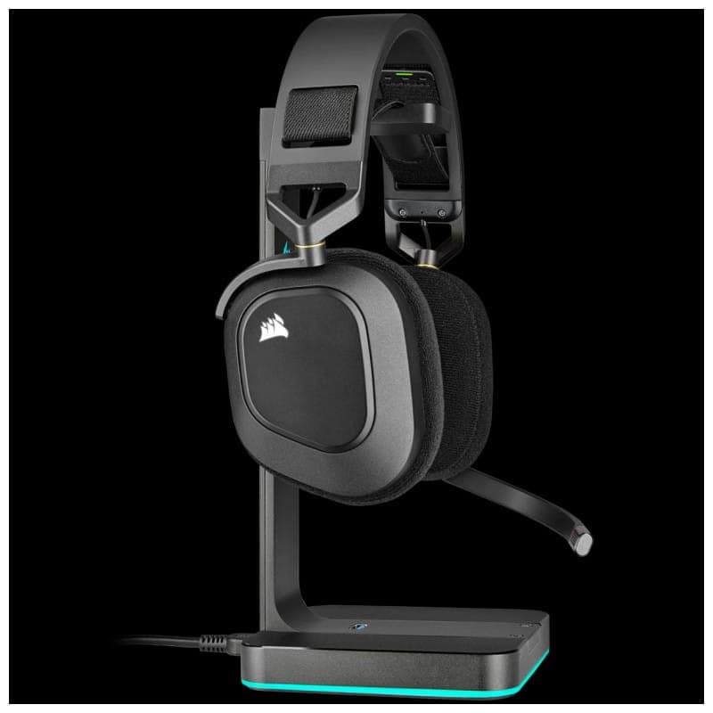 Corsair HS80 RVB Noir - Casque Gaming, Microphone