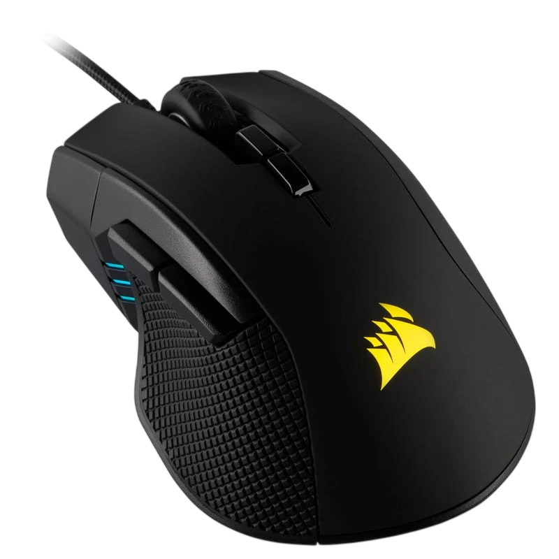Corsair IRONCLAW RGB USB Negro - Ratón Gaming - 18000 DPI - Ítem