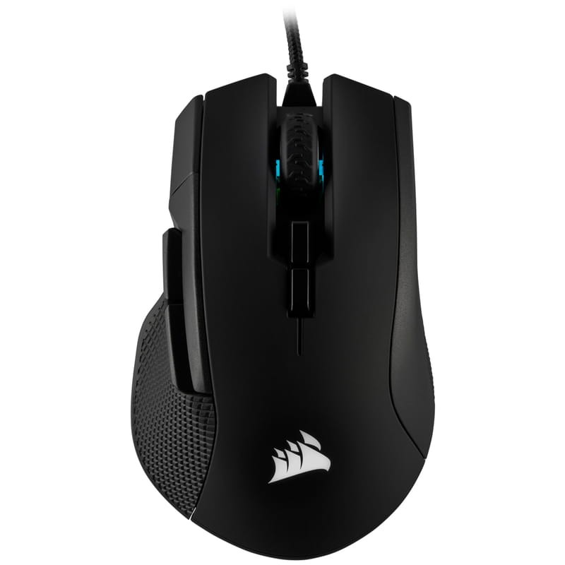 Corsair IRONCLAW RGB USB Negro - Ratón Gaming - 18000 DPI - Ítem2