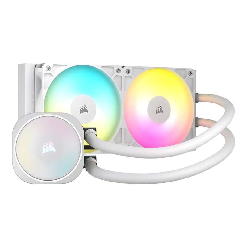 Corsair NAUTILUS 240 RS ARGB Blanco - Sistema de refrigeración líquida - Ítem1