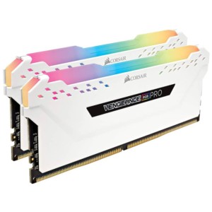 Corsair Vengeance RGB Pro 16 Go (2x8) DDR4 3000MHZ Blanc