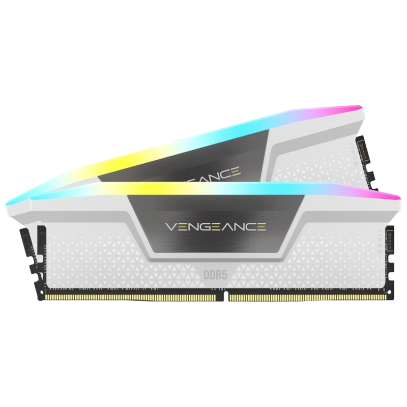 Corsair Vengeance RGB CMH32GX5M2B6000Z30W 32GB (2X16GB) DDR5 6000 Mhz CL30 - Ítem