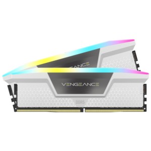 Corsair Vengeance RGB CMH32GX5M2B6000Z30W 32GB (2X16GB) DDR5 6000 Mhz CL30