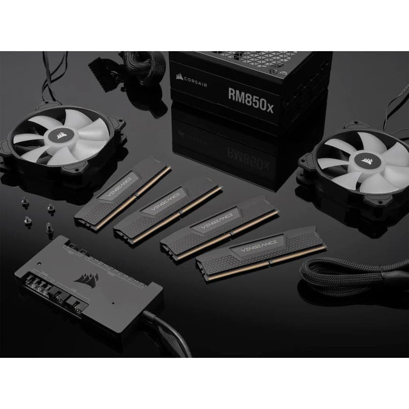 Corsair Vengeance CMK32GX5M2E6000Z36 32 GB DDR5 4800 MHz - RAM imagen de cuatro de ellas