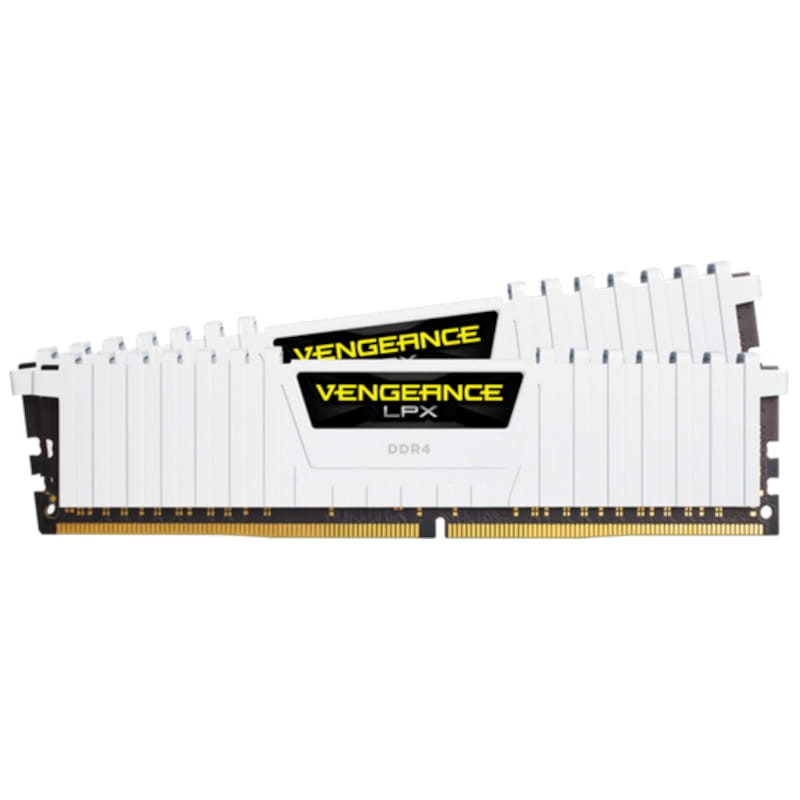 Corsair Vengeance LPX CMK16GX4M2E3200C16W 16GB DDR4 3200 MHz Branco - Memória RAM - Item