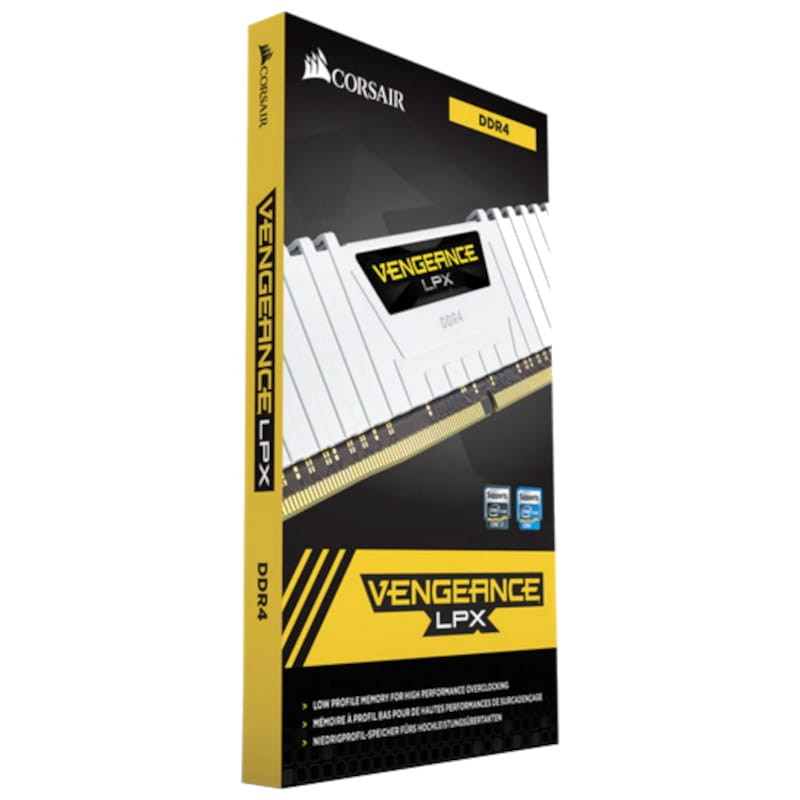 Corsair Vengeance LPX CMK16GX4M2E3200C16W 16Go DDR4 3200 MHz Blanc - Mémoire RAM - Ítem3