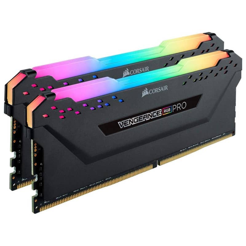 Corsair Vengeance RGB Pro 16GB (2x8) DDR4 3200MHZ Negro - Ítem