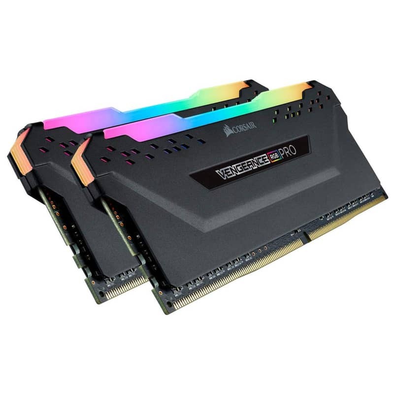 Corsair Vengeance RGB Pro 16GB (2x8) DDR4 3200MHZ Negro - Ítem1