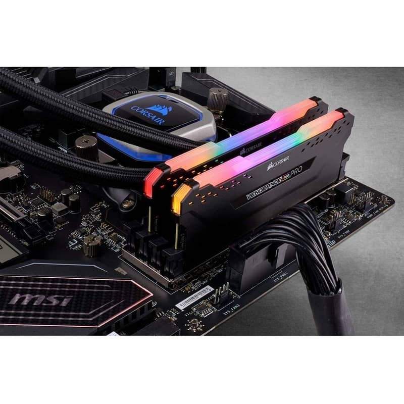 Corsair Vengeance RGB Pro 16 Go (2x8) DDR4 3200MHZ Noir - Ítem6