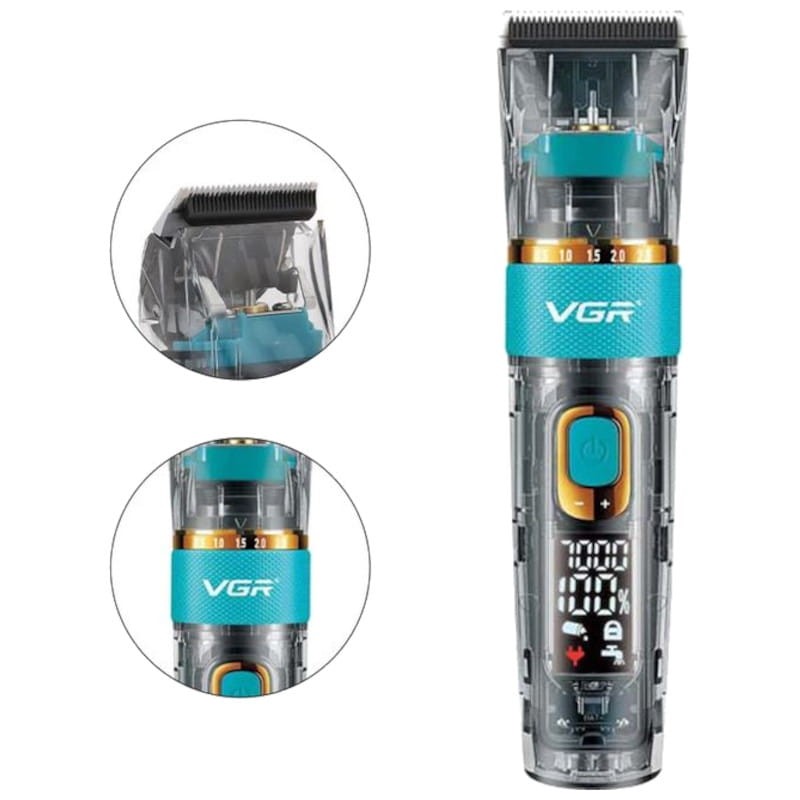 Tondeuse à Cheveux VGR V-695 Noir - Ítem2