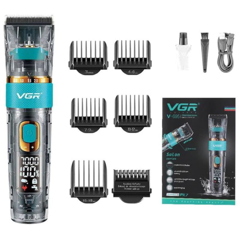 Tondeuse à Cheveux VGR V-695 Noir - Ítem4