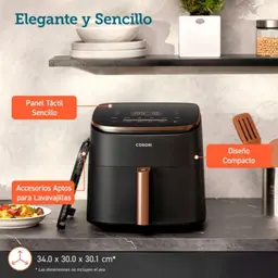 Fritadeira sem óleo Cosori KOSP0019EUN 6 Litros 1725 W com design simples