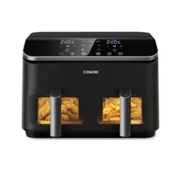 Cosori KOSP0026EUN Dual Basquet Chef Edition 8.5 L 1800W Preto - Fritadeira Air Crisp
