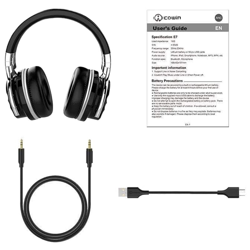 cowin e7 bluetooth headphones