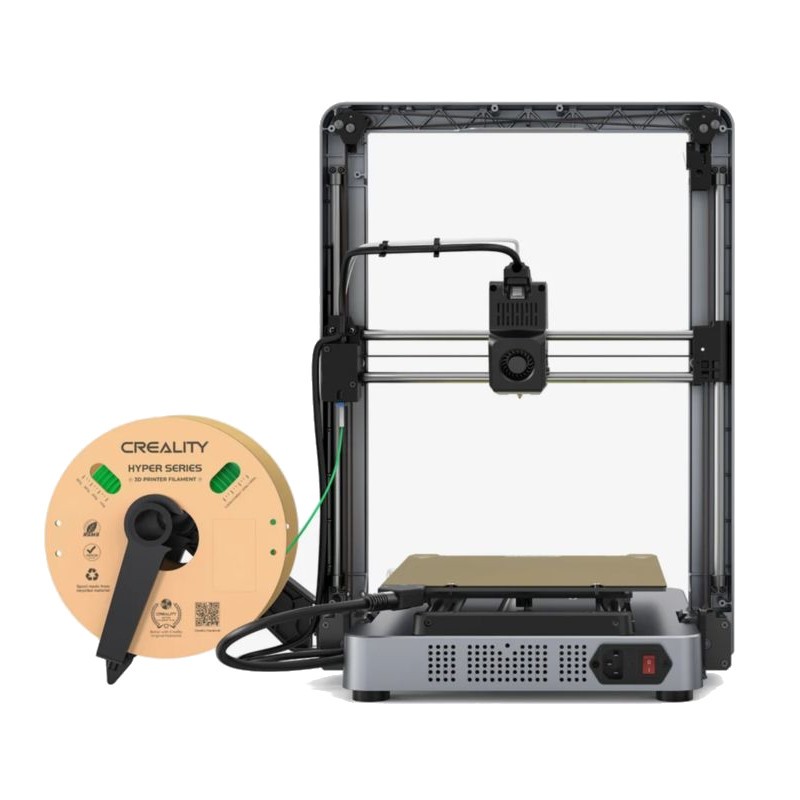 Creality Ender 3 V3 - Haute vitesse 600 mm/s, taille d'impression 220x220x250mm, refroidissement rapide noir - Imprimante 3D FDM - Ítem3
