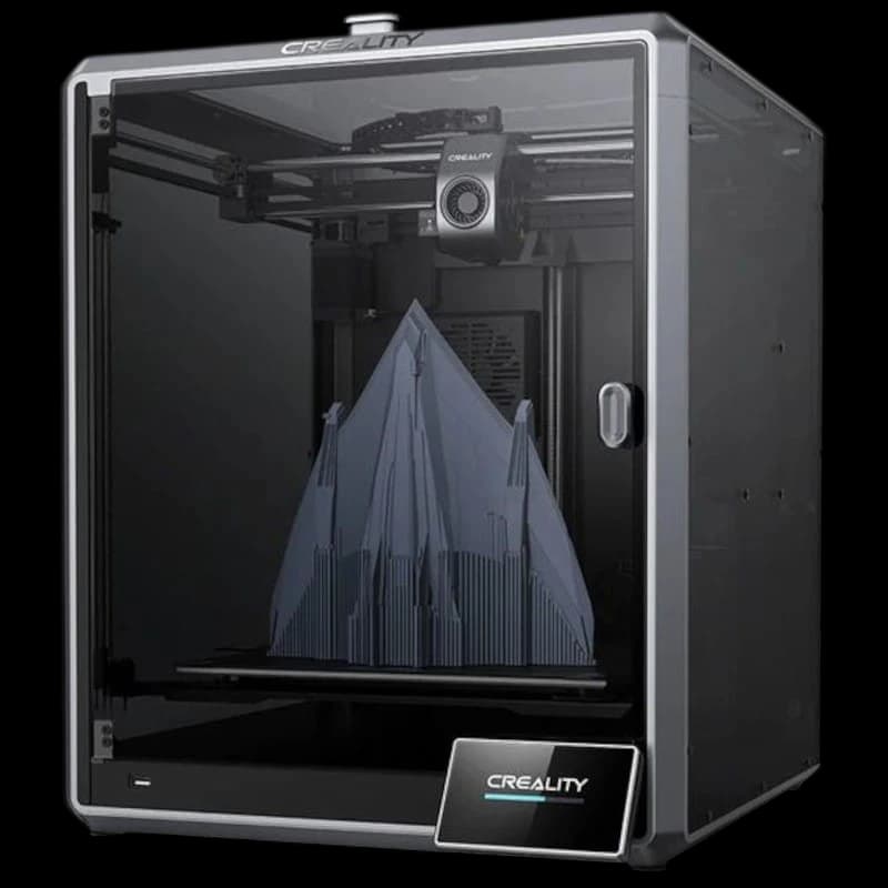 Impressora 3D Creality K1 MAX preta - Impressora 3D FDM