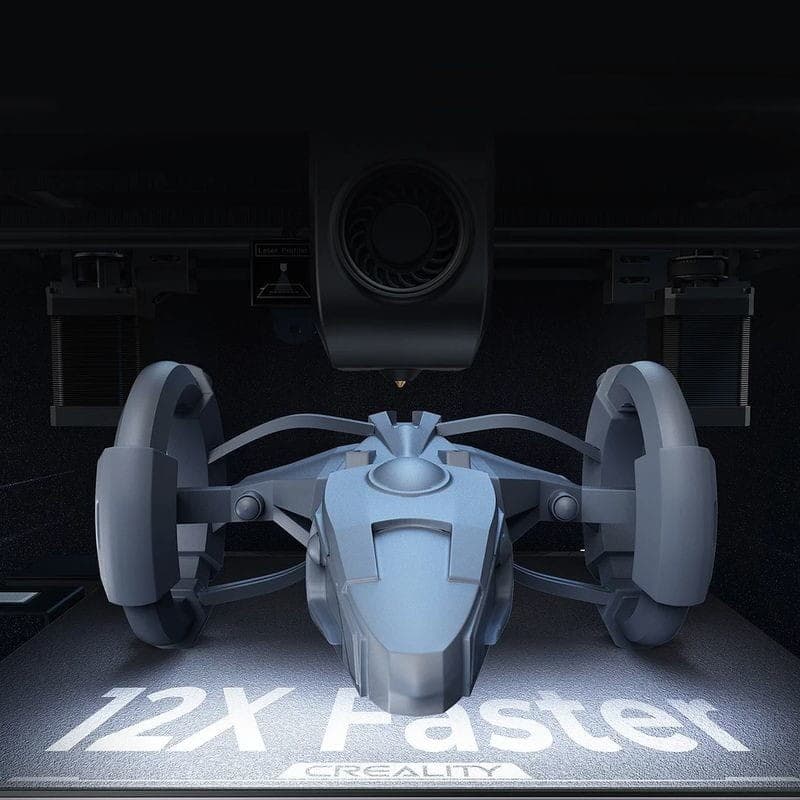 Poderoso Impressora 3D Creality K1 MAX Preta - Impressora 3D FDM