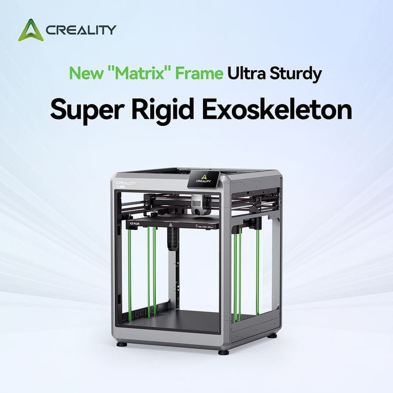 Creality K2 Plus - Gran Tamaño Multifilamento hasta 4 CFS (16 colores) - Alta velocidad 600mm/s, Tamaño de impresión 350x350x350mm - Impresora 3D FDM - Ítem1