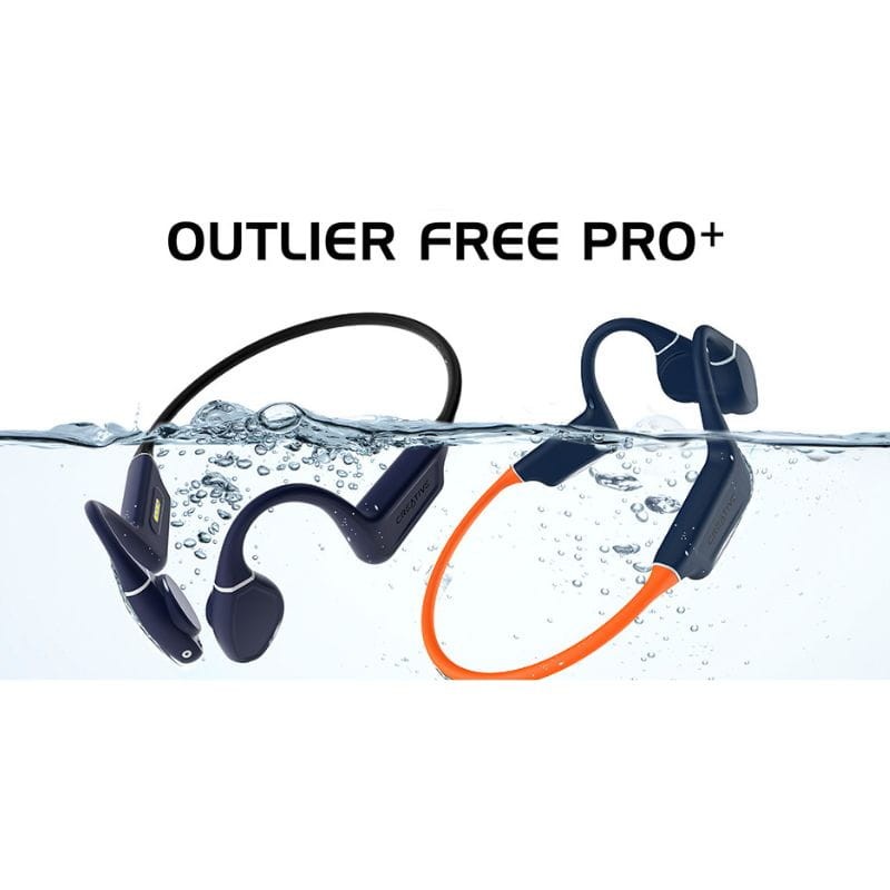 Creative Labs Outlier FREE Pro Plus Multipoint Bluetooth Preto, Azul - Auscultadores sem fios - Item6