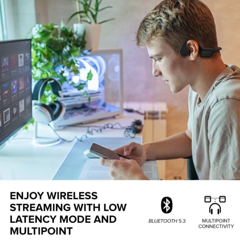 Creative Labs Outlier FREE Plus Multipoint Bluetooth Negro, Verde - Auriculares Inalámbricos - Ítem3