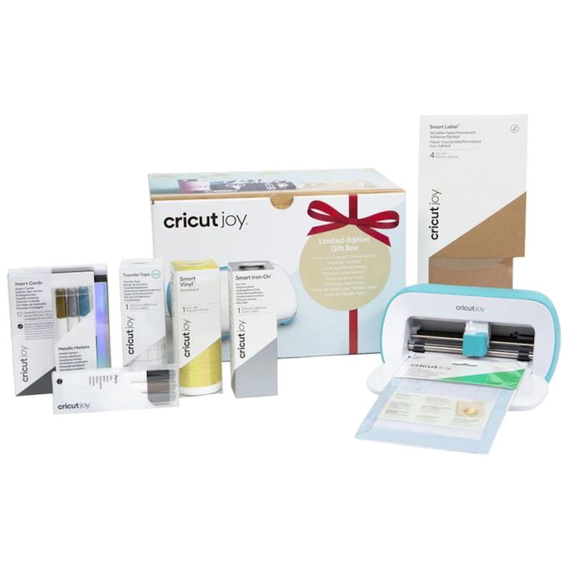 Cricut Joy Noel Box Blanc/Bleu - Machine de découpe et d'écriture  intelligente avec kit d'accessoires