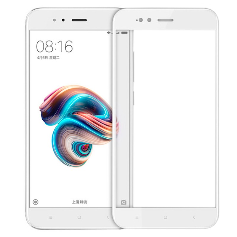 Protector de cristal templado Full Screen 3D para Xiaomi Mi A1