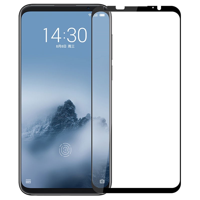 Protector de ecrã de vidro temperado Full Screen para Meizu 16th