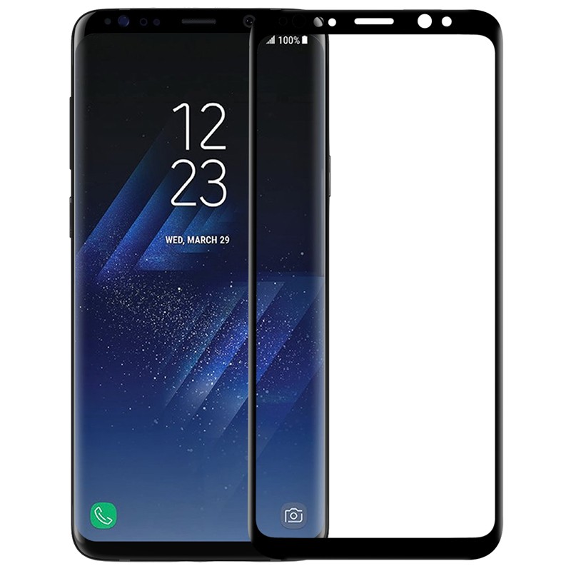 Protector de pantalla de cristal templado 3D CP+ Max de Nillkin para Samsung Galaxy S9