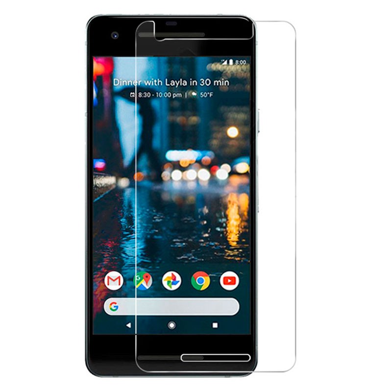 Protector de pantalla de cristal templado para Google Pixel 2