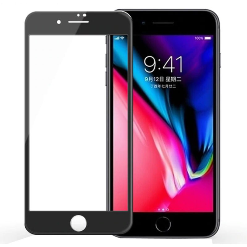 Protecteur d'écran en verre trempé iPhone 8 Plus / 7 Plus Full Screen 3D - Ítem