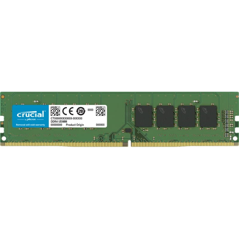 Crucial 16 GB DDR4 UDIMM 3200 MHz - CT16G4DFRA32A Memória RAM - Item