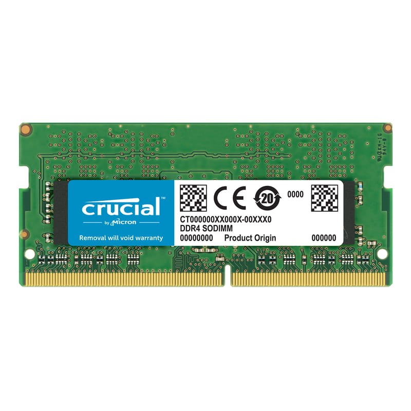 Crucial SODIMM 16GB DDR4 2400MHz CAS 17 Verde - Memória RAM - Item