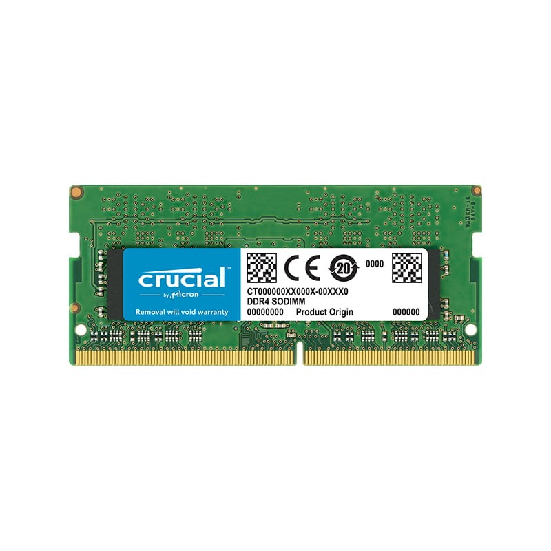 Crucial 4 GB DDR4 SODIMM 2666 MHz - CT4G4SFS8266 Memoria RAM - Ítem