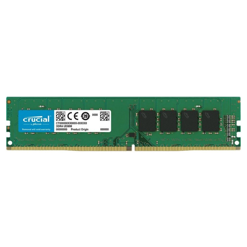 Achetez Crucial 4GB DDR4 2400MHz au meilleur prix sur PowerPlanetOnline !
