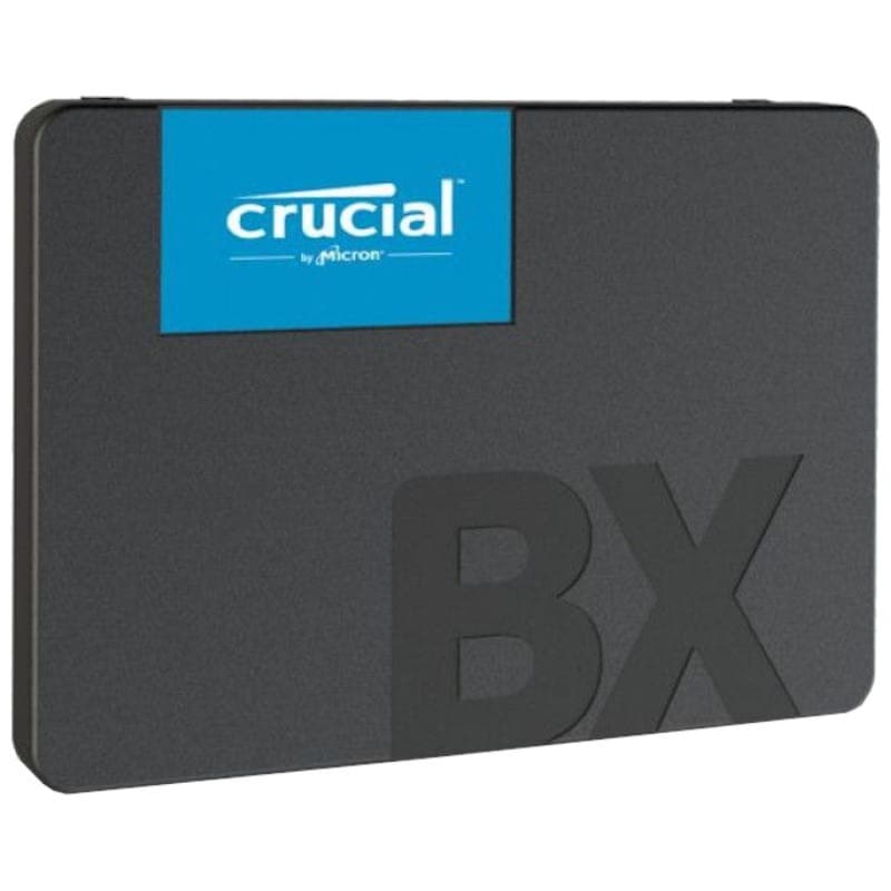 Crucial BX500 2.5  1TB SATA 3D NAND Disco duro SSD Perfil izquierdo