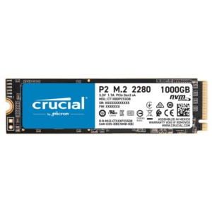 Crucial P2 M.2 1 TB PCI Express 3.0 NVMe - Disco duro SSD