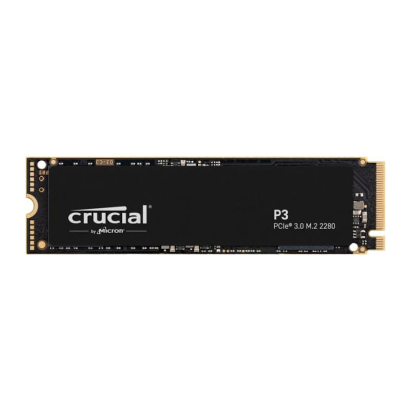 Crucial P3 2 TB NVMe PCIe 3.0 M.2 2280 3D NAND Negro - Disco SSD - Ítem