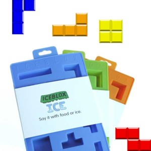 Bandeja de gelo Tetris