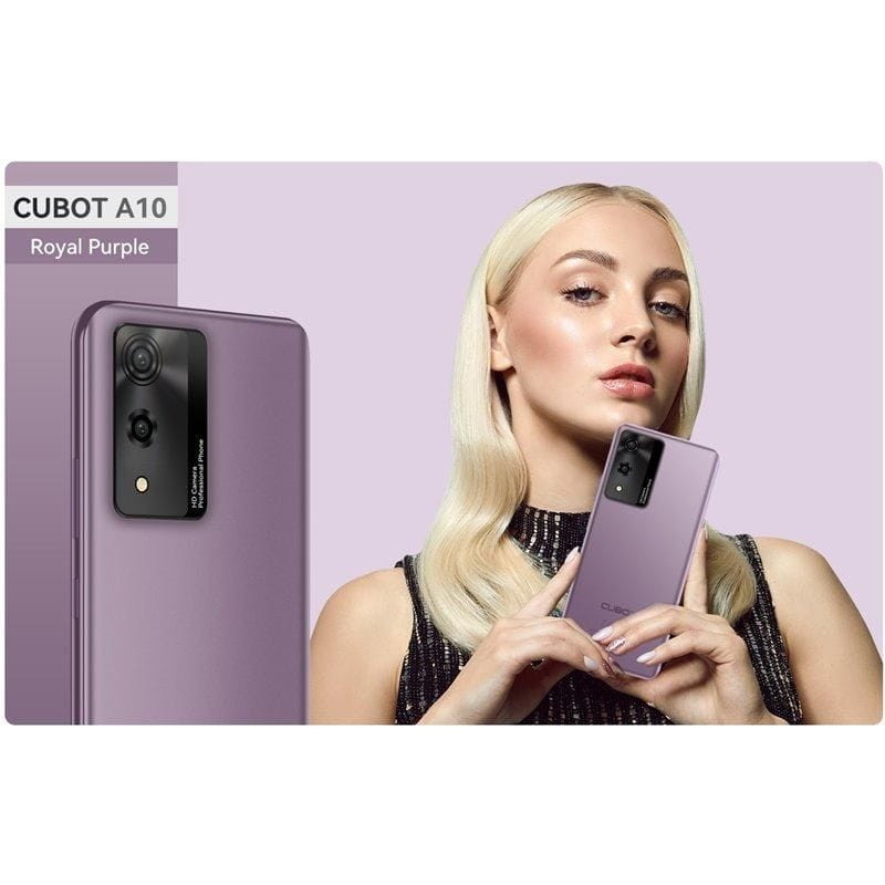Cubot A10 4Go/128Go Lilas - Téléphone mobile - Ítem3