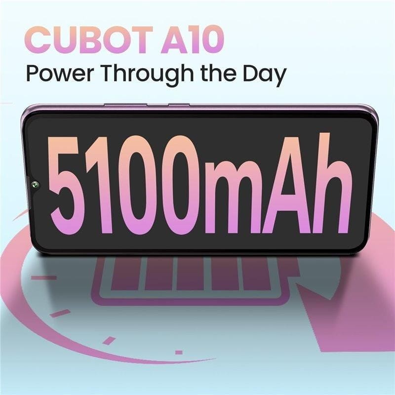 Cubot A10 4Go/128Go Lilas - Téléphone mobile - Ítem5