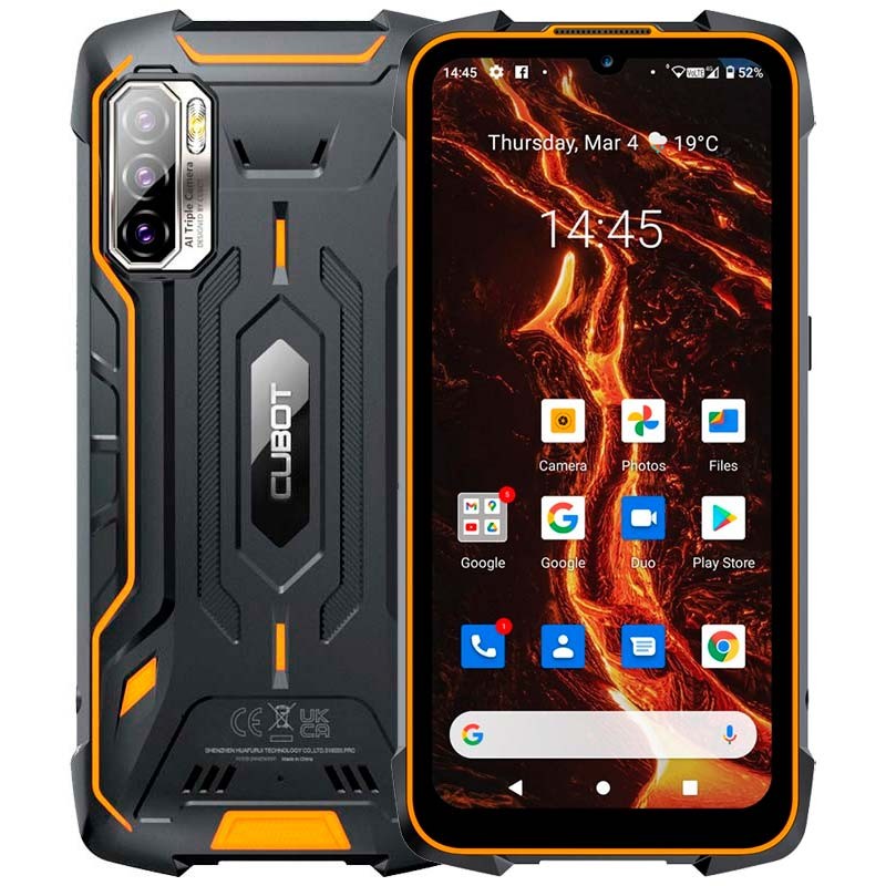 Cubot King Kong 5 Pro 4GB/64GB Negro/Naranja - Clase B Reacondicionado - Ítem