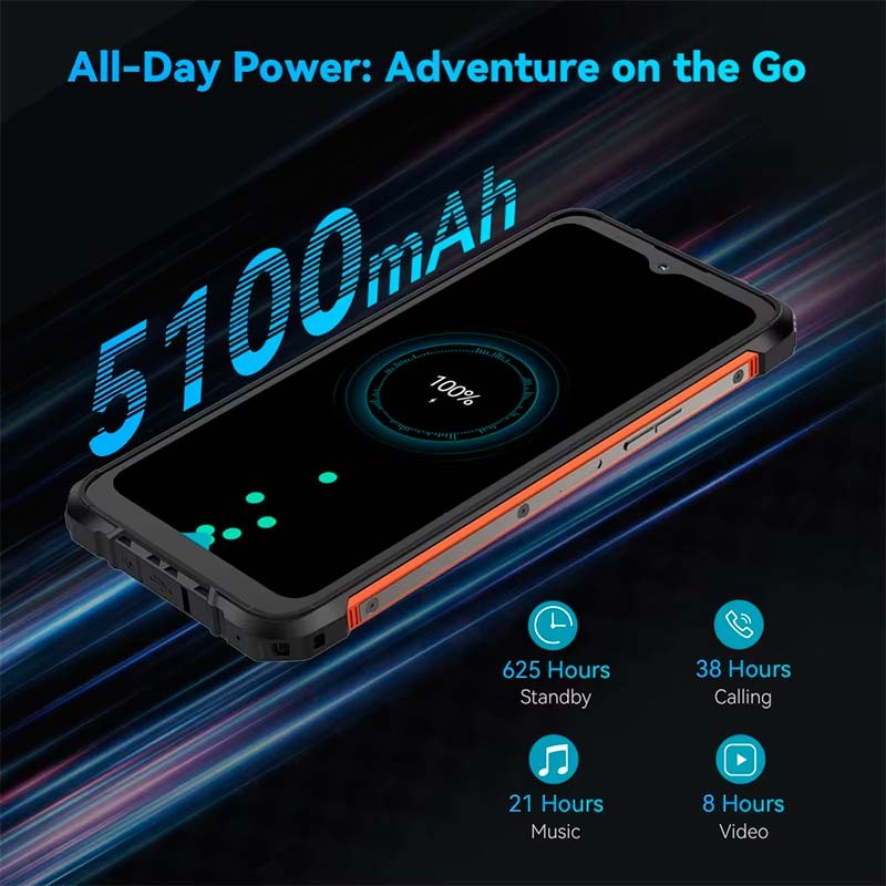 Cubot KingKong Ace 2 6Go/128Go Orange - Téléphone portable rugged - Ítem5